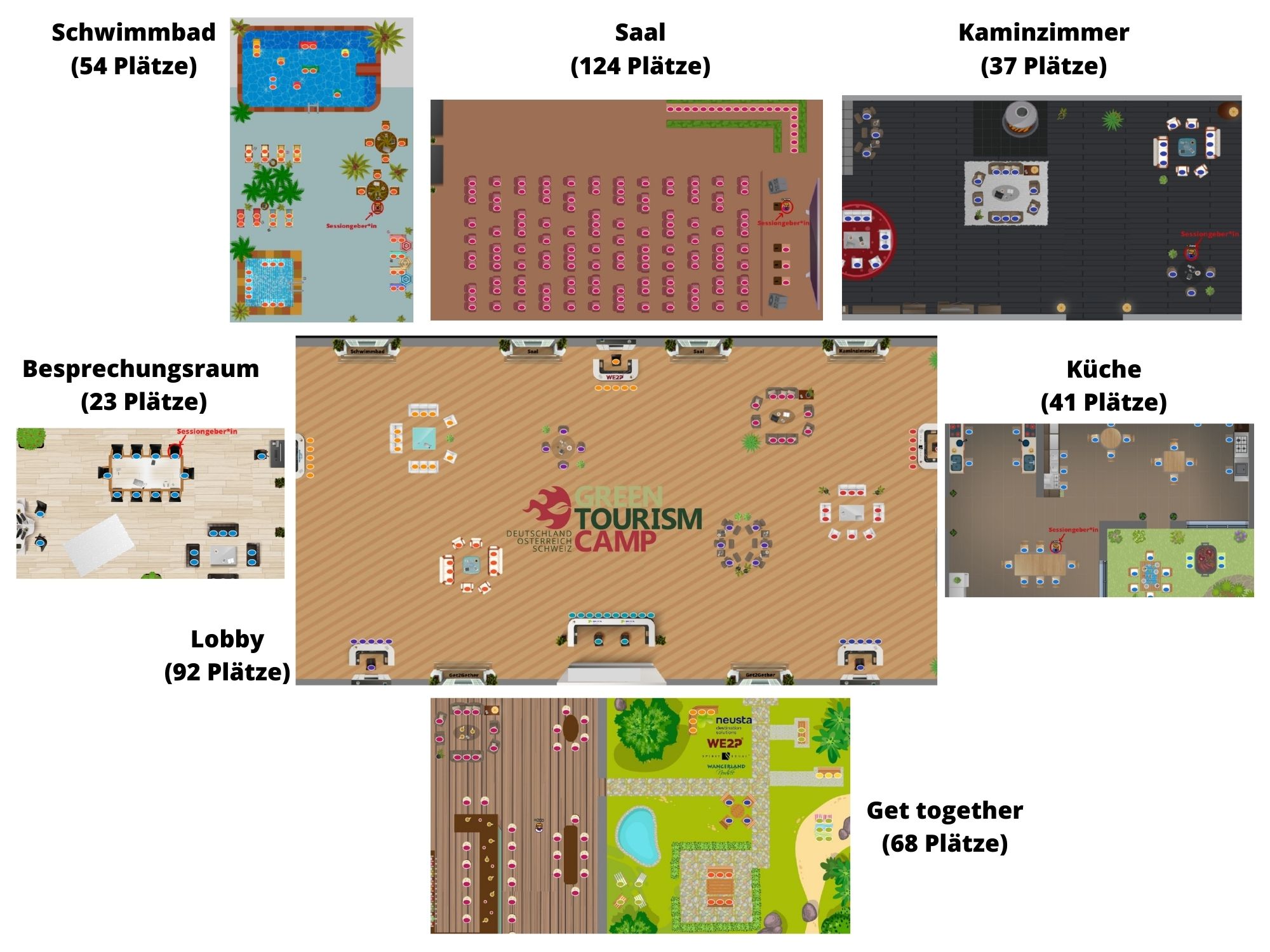 Green Community Base Computerausschnitt Karte