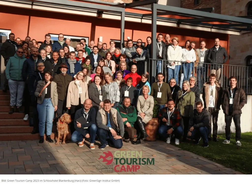 Gruppenfoto Green Tourism Camp 2023