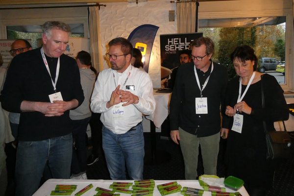 Schokoladen-Tasting beim Green Tourism Camp
