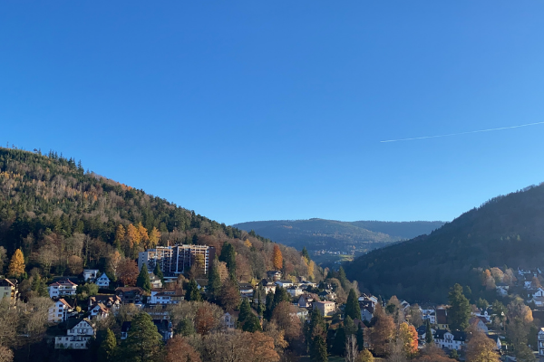 Berge und Himmel