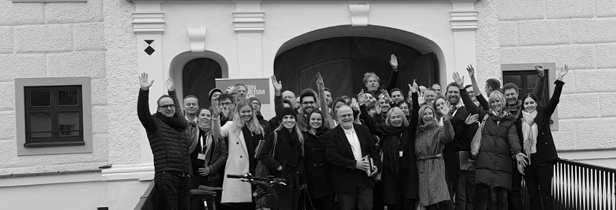 Gruppenbild schwarz-weiß